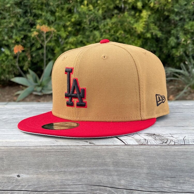 New Era LA 2-Tone Wheat/Red 950 Snapback