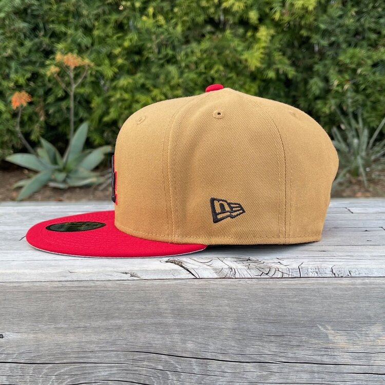 New Era LA 2-Tone Wheat/Red 950 Snapback