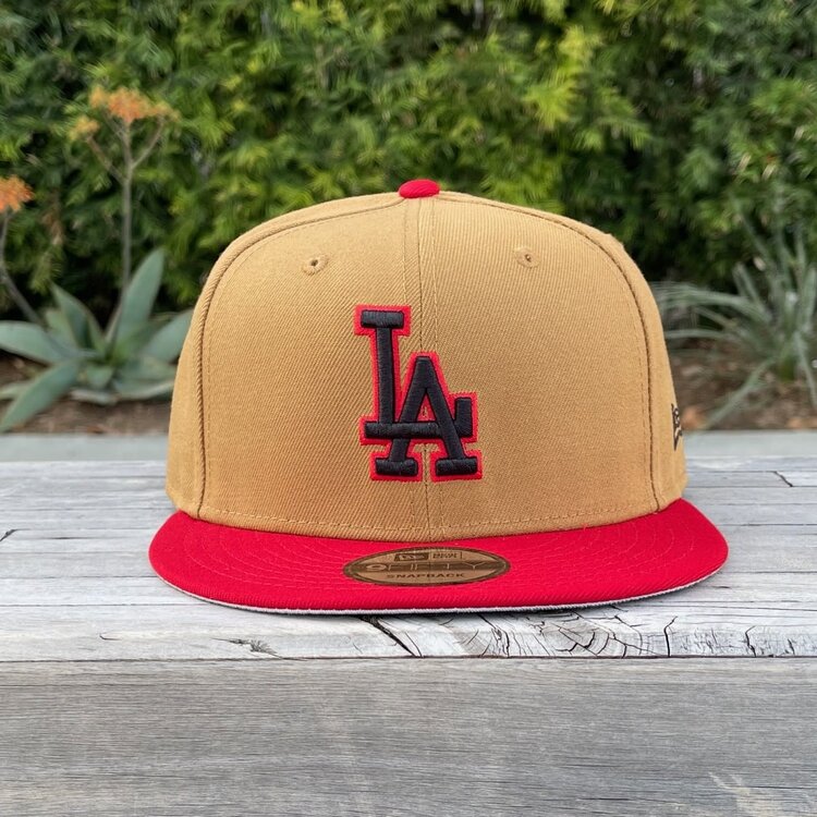 New Era LA 2-Tone Wheat/Red 950 Snapback