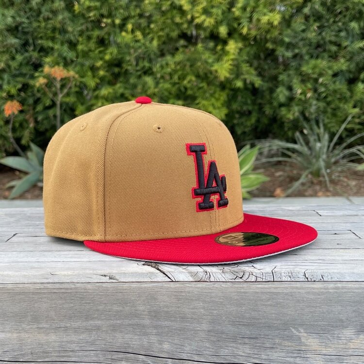 New Era LA 2-Tone Wheat/Red 950 Snapback