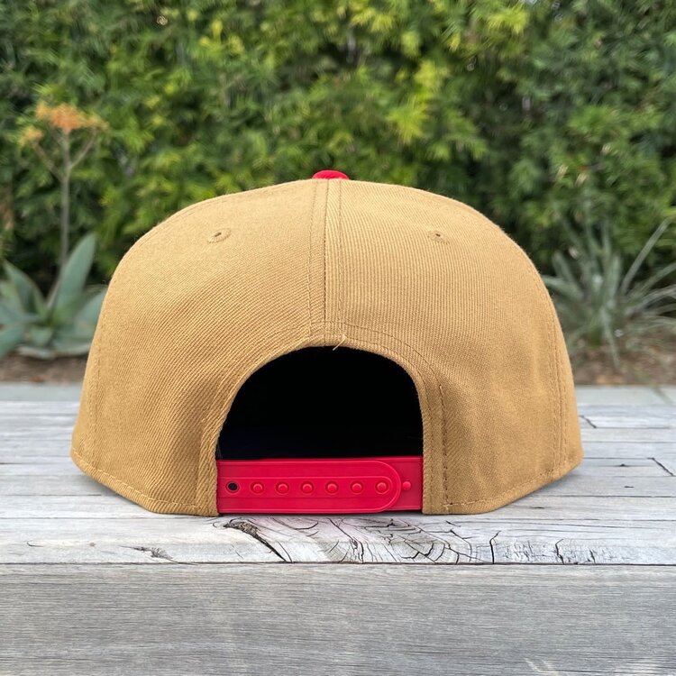 New Era LA 2-Tone Wheat/Red 950 Snapback