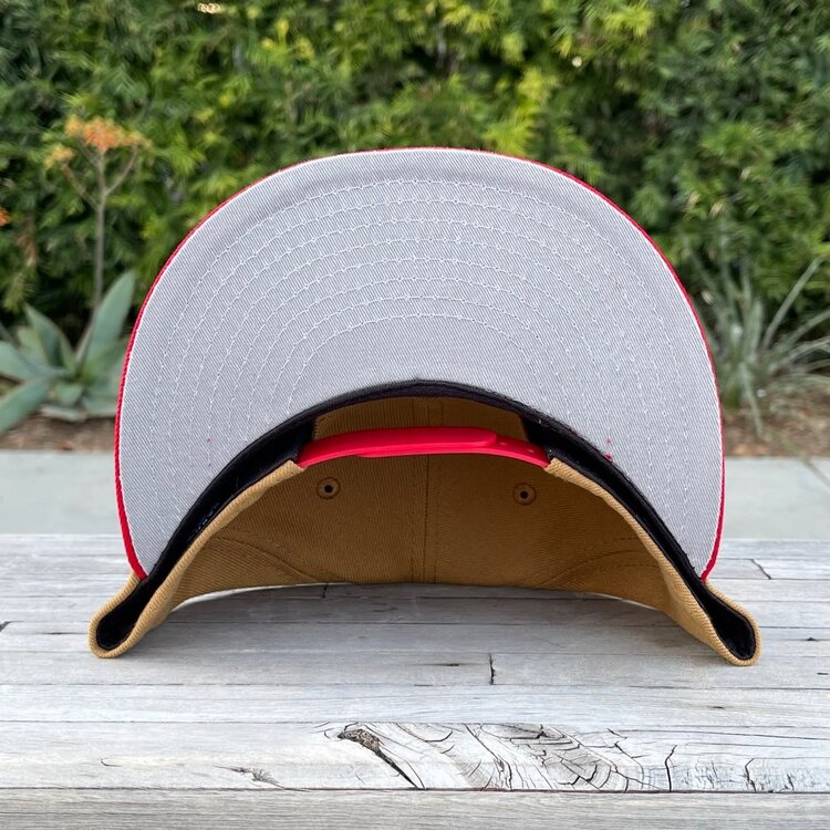 New Era LA 2-Tone Wheat/Red 950 Snapback