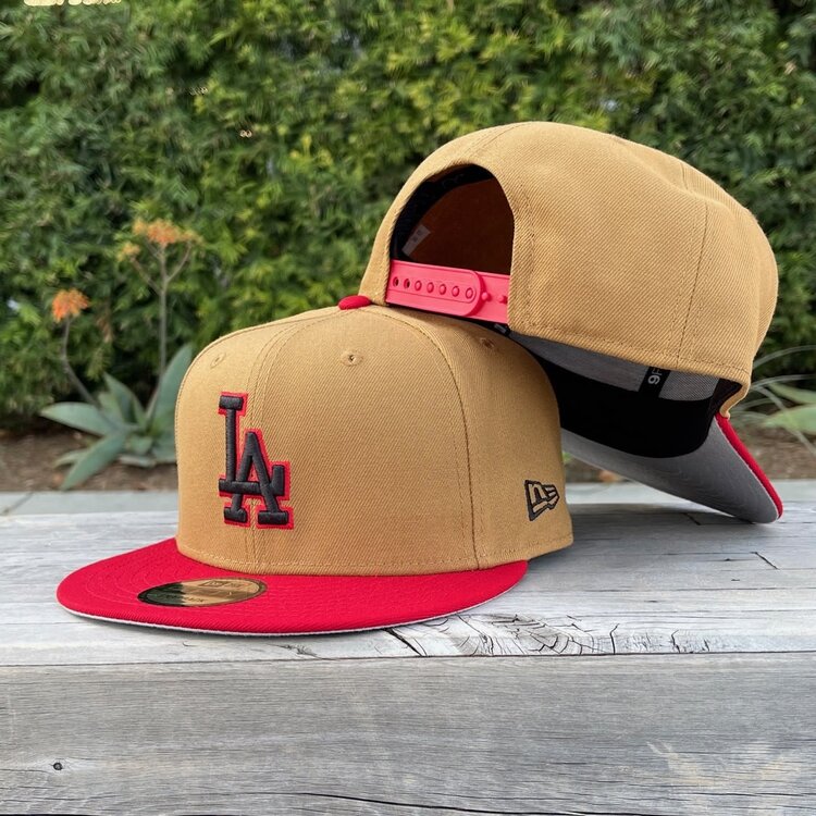 New Era LA 2-Tone Wheat/Red 950 Snapback