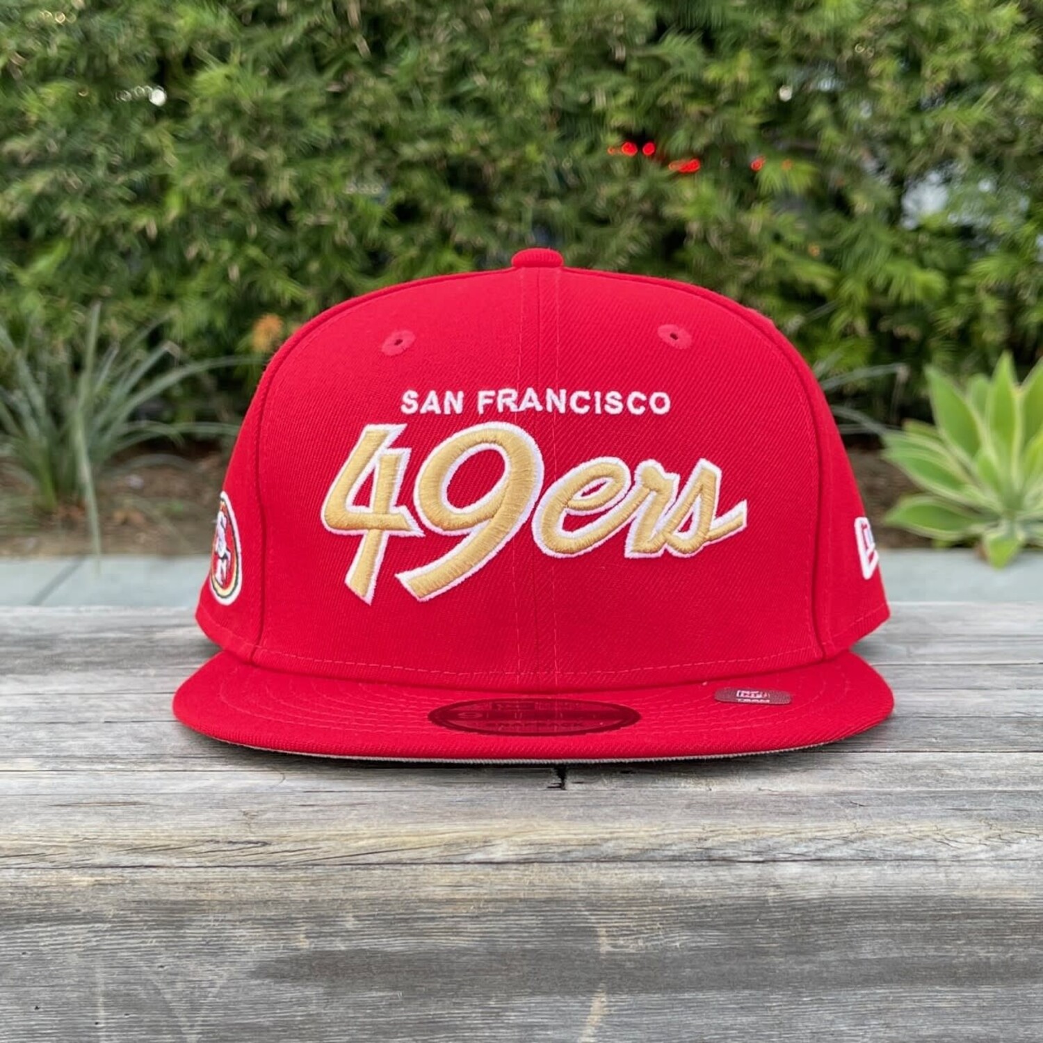 49ers discount script hat