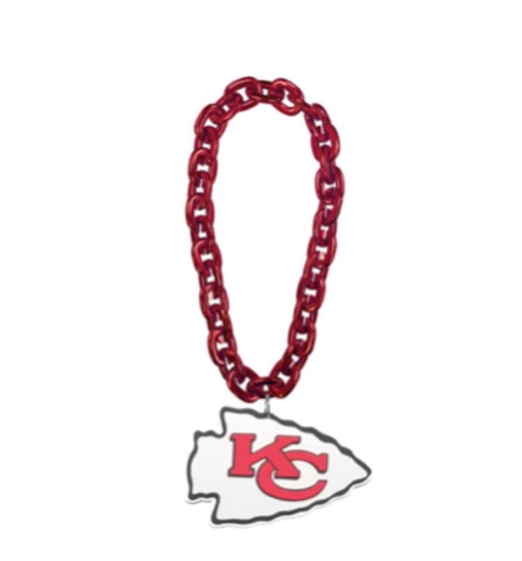 Fan Fave Chiefs Fan Chain Red