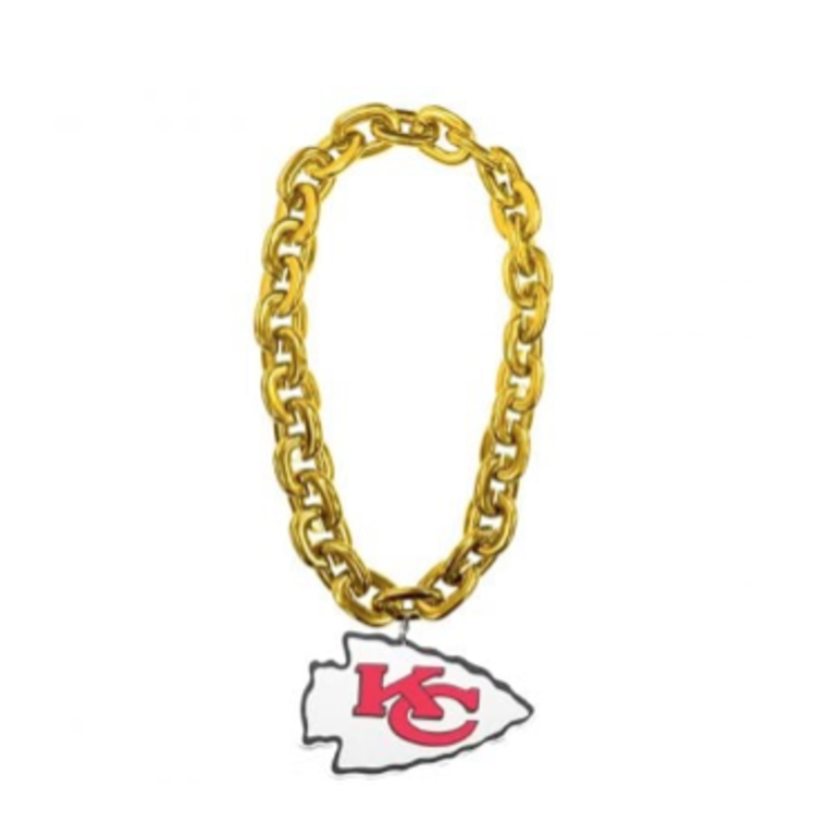 Fan Fave Chiefs Fan Chain Gold