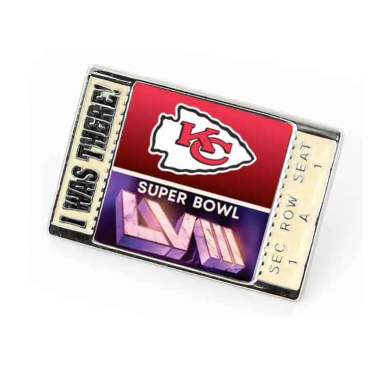 Aminco Lapel Pin NFL SBLVIII - I Was There Chiefs