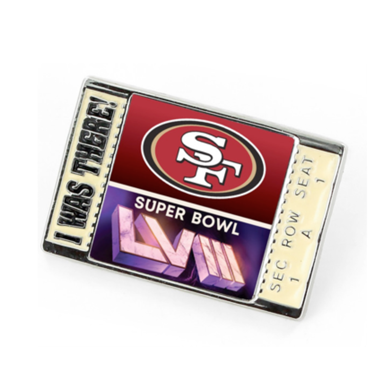 Aminco Lapel Pin NFL SBLVIII - I Was There 49ers