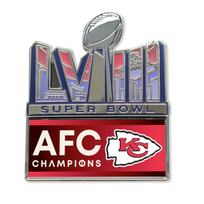 Aminco 2023 AFC Conference Champs Pin NFL Chiefs