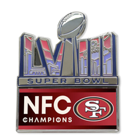 Aminco 2023 NFC Conference Champs Pin NFL 49ers