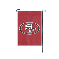 Party Animal, Inc. Garden/Window Flag NFL 49ers