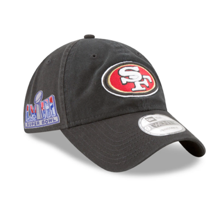 New Era 49ers NFL23 Super Bowl LVIII Bound Side Patch 920 Black