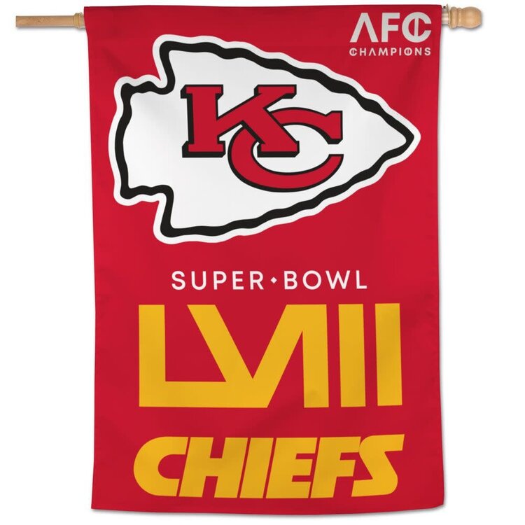 Wincraft Chiefs 28x40 SB LVIII Flag