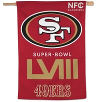 Wincraft 49ers 28x40 SB LVIII Flag