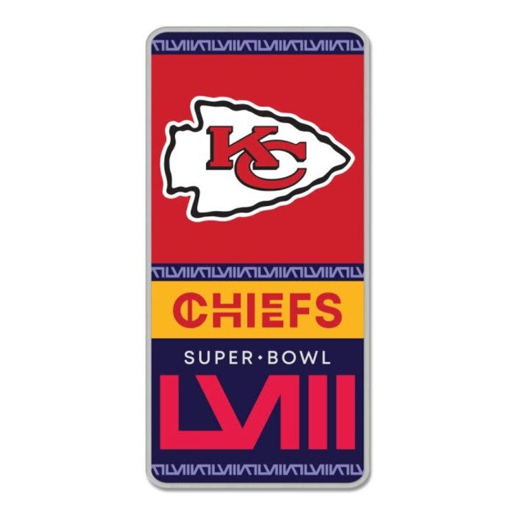 Wincraft 2023 SBLVIII Participant Pin NFL Chiefs