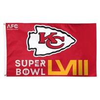 Wincraft NFL Chiefs SB LVIII Bound Deluxe 3'x5' Flag