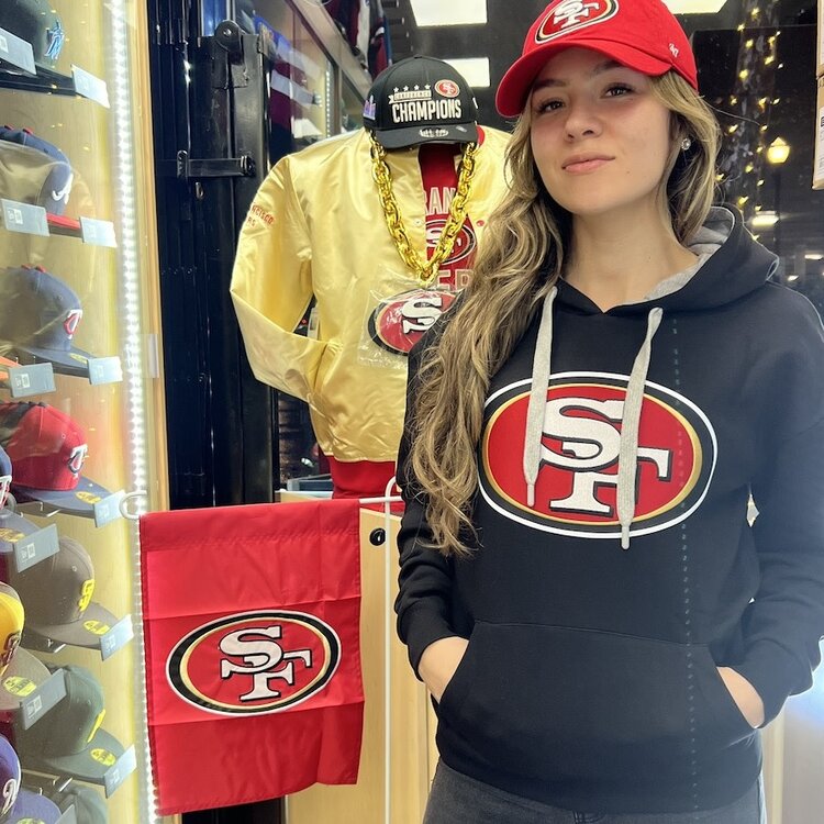 Antigua 49ers W Black P/O Hood