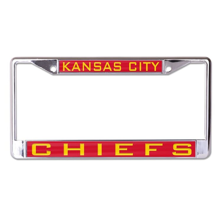 Wincraft Chiefs Wincraft Chrome License Plate Frame