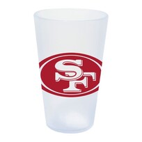 Wincraft 49ers Icicle 16oz Silicone Pint Glass