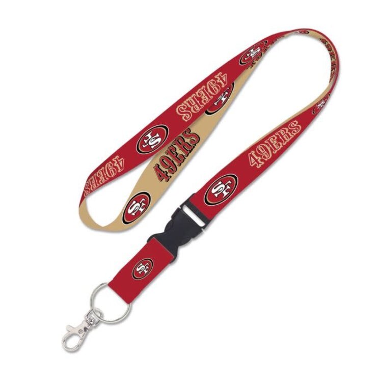 Wincraft 49ers Retro 2-Tone Team Lanyard