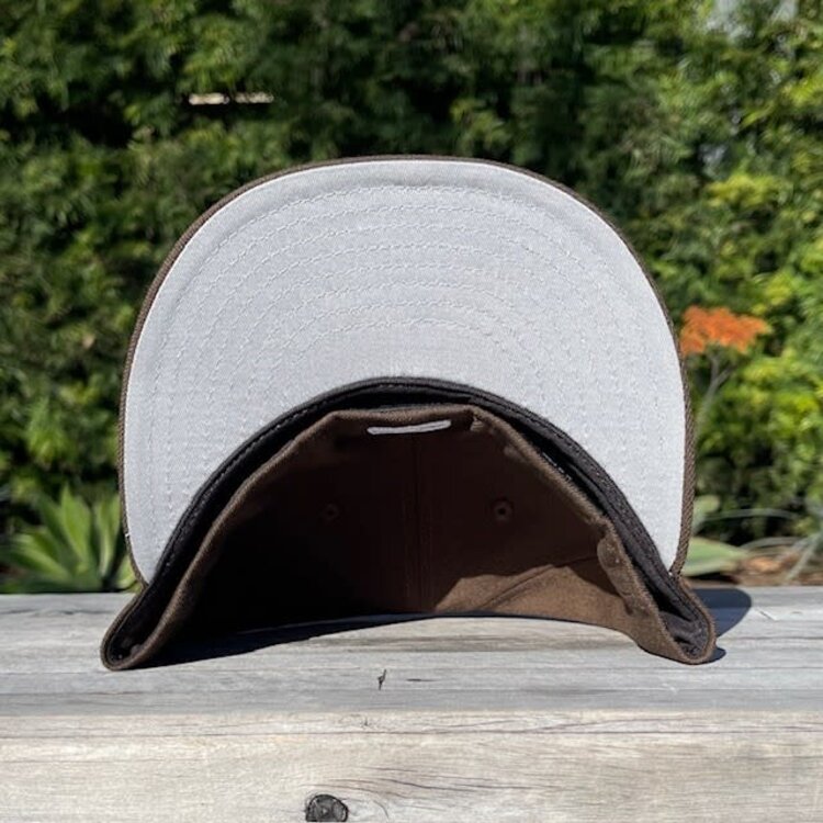 New Era LA Brown White Gray UV