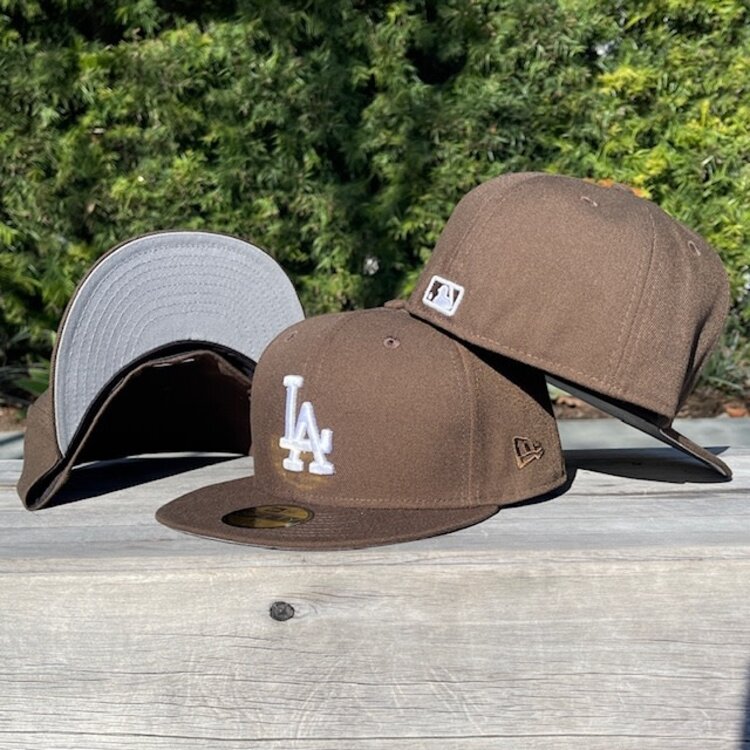 New Era LA Brown White Gray UV