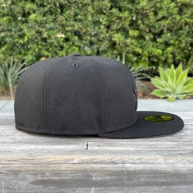 New Era Dodgers "D" Black/Black