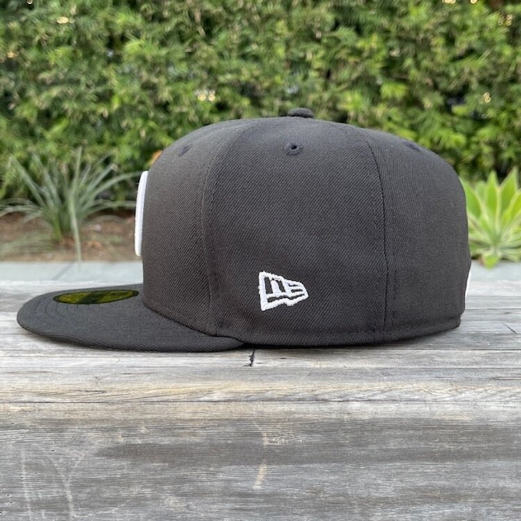 New Era LA Dodgers "D" Black White Gray UV