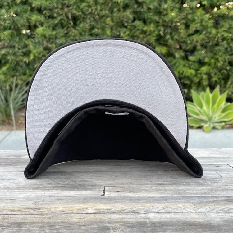 New Era Dodgers "D" Black White