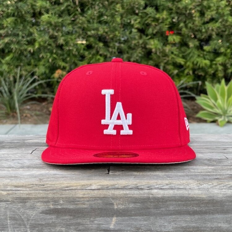 New Era LA Dodgers Basic Scarlet White