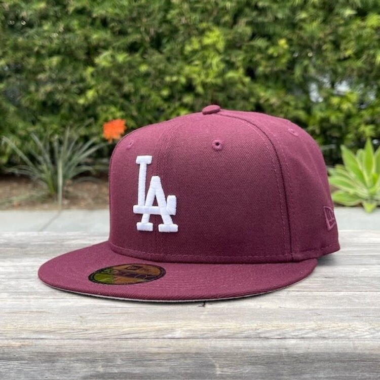 New Era LA Maroon Mexico Patch