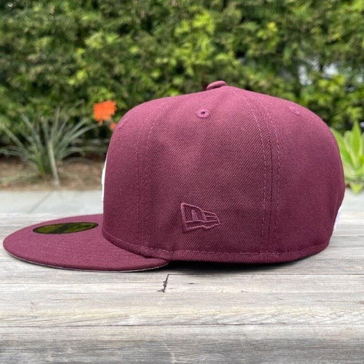 New Era LA Maroon Mexico Patch