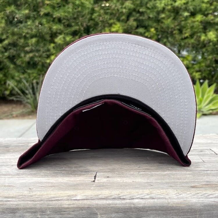 New Era LA Maroon Mexico Patch