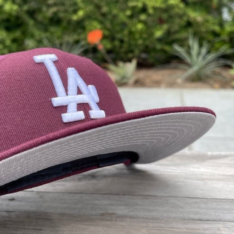 New Era LA Maroon Mexico Patch