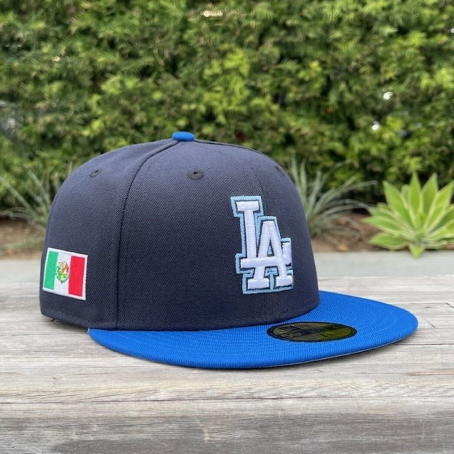 LA Navy/Bright Blue Mexico Flag - The Locker Room of Downey