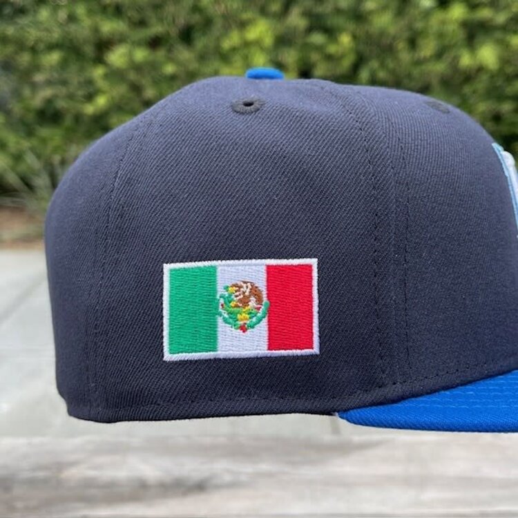 New Era LA Navy/Bright Blue Mexico Flag