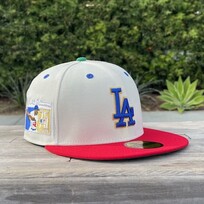 New Era LA JRobinson 75 Ivory/Red