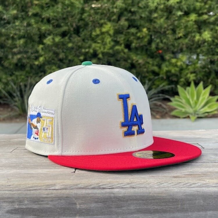 New Era LA JRobinson 75 Ivory/Red