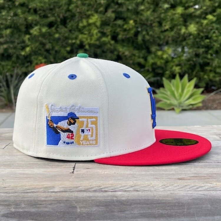 New Era LA JRobinson 75 Ivory/Red