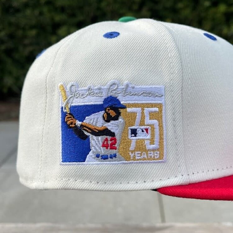 New Era LA JRobinson 75 Ivory/Red