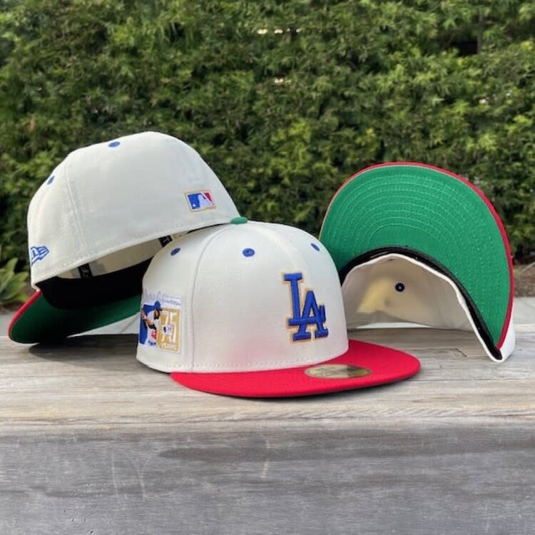 New Era LA JRobinson 75 Ivory/Red