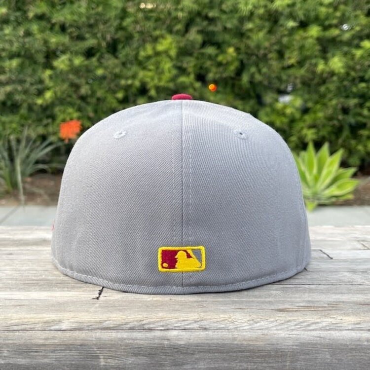 New Era LA Gray/Cardinal Card-Gold