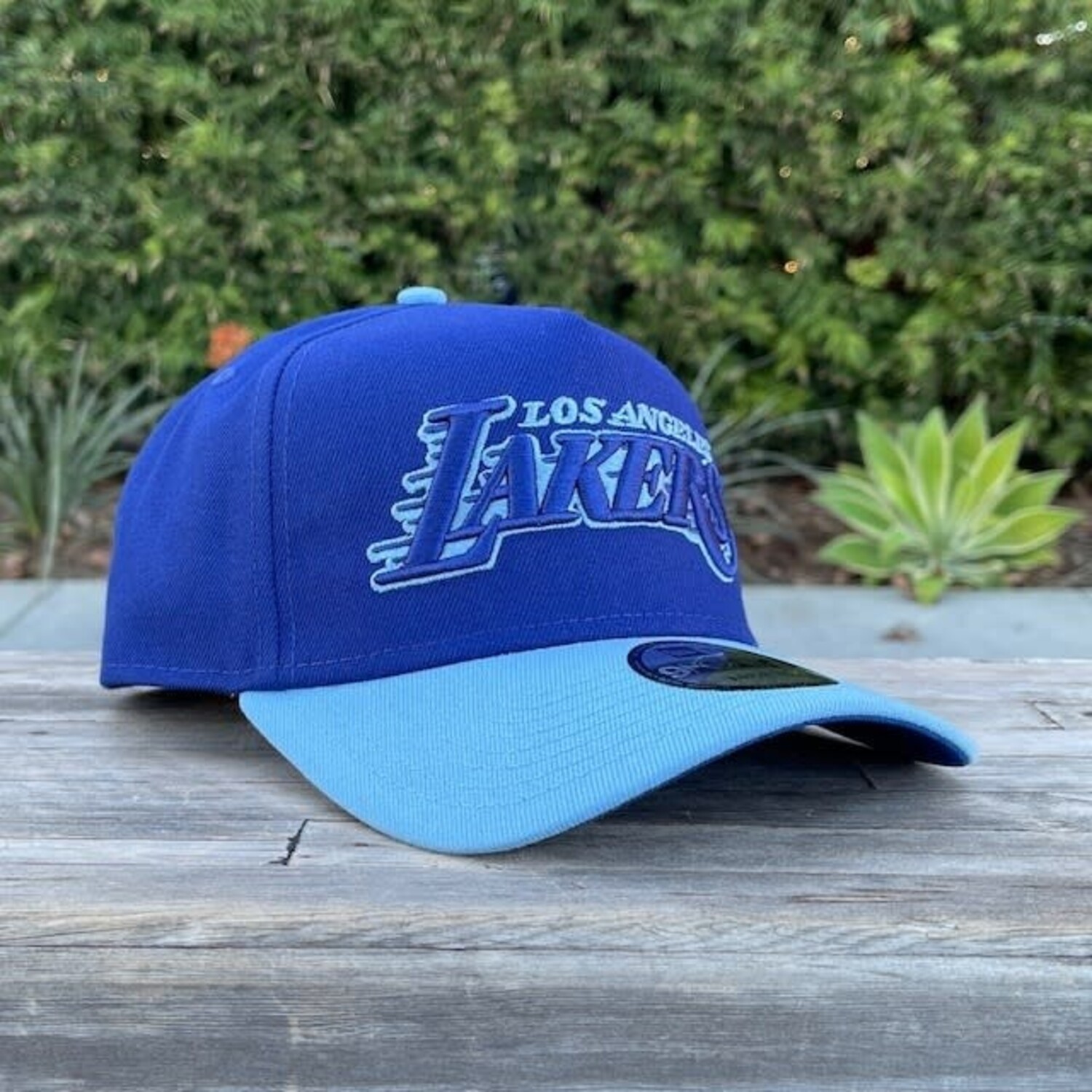 Baby Blue Lakers Hat LA Lakers 2021 2022 City Edition Snapback Cap