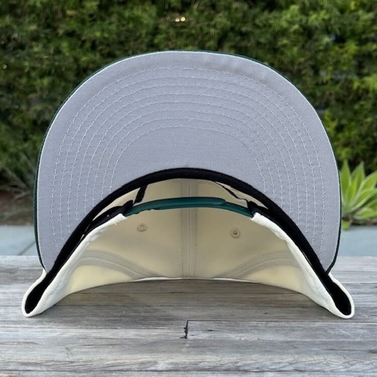 New Era LA Ivory/Dark Green 950 Snapback