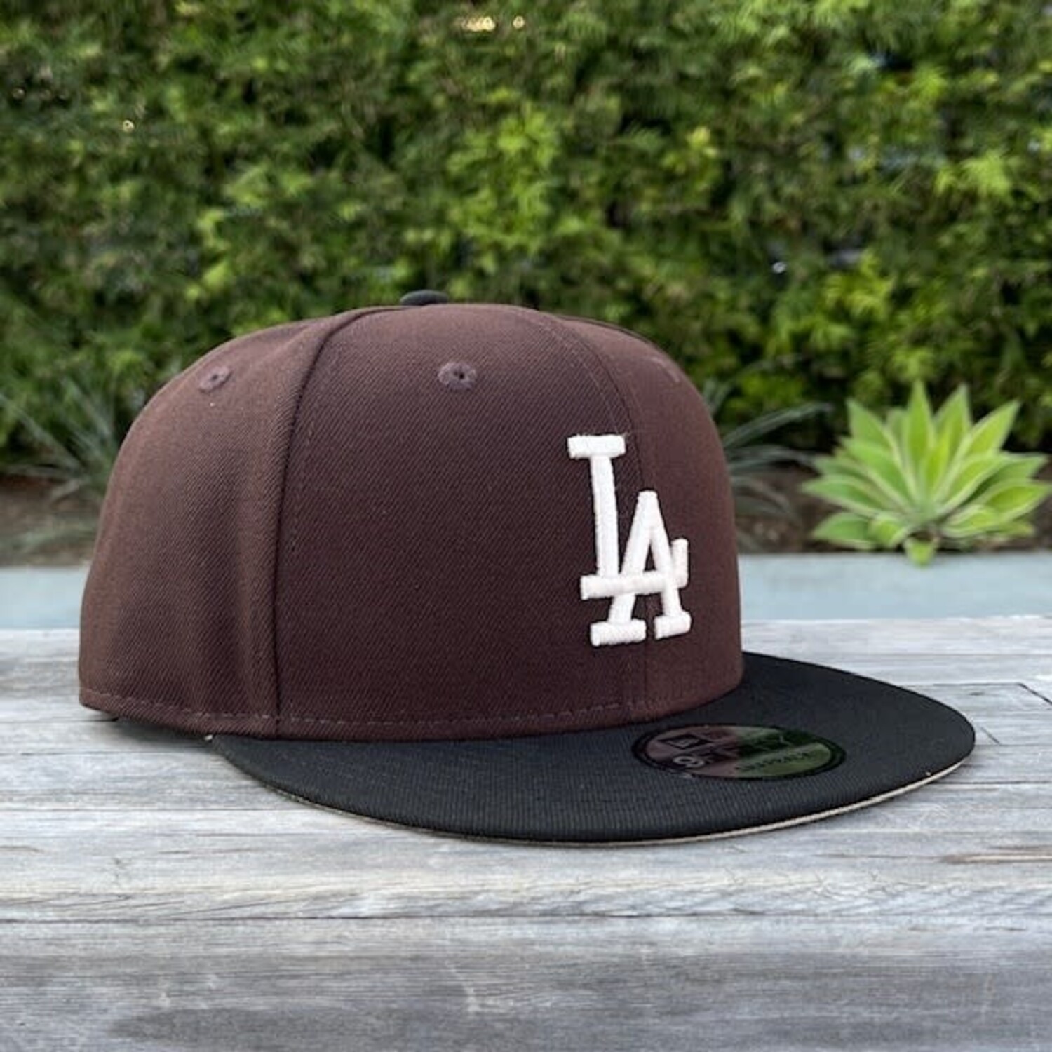 LA Brown/Black Tan UV 950 Snapback - The Locker Room of Downey