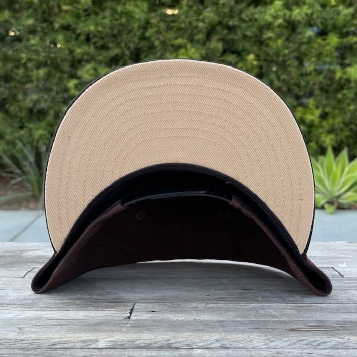 LA Brown/Black Tan UV 950 Snapback - The Locker Room of Downey