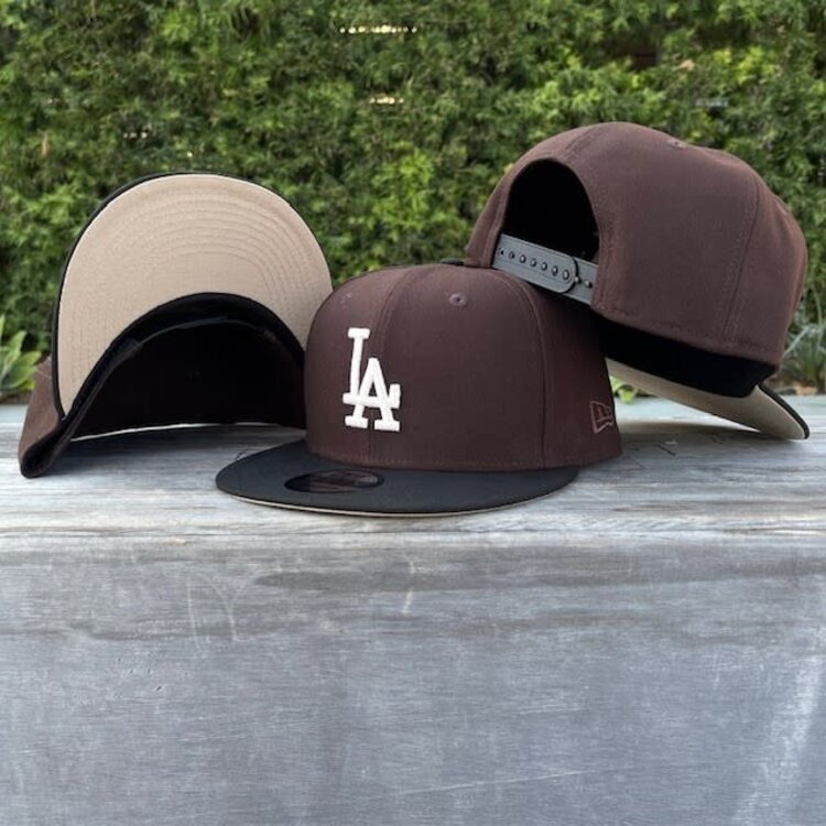 New Era LA Brown/Black Tan UV 950 Snapback