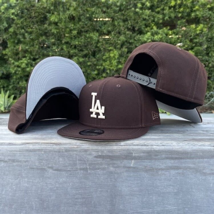 New Era LA Dodgers Dark Brown 950 Snapback