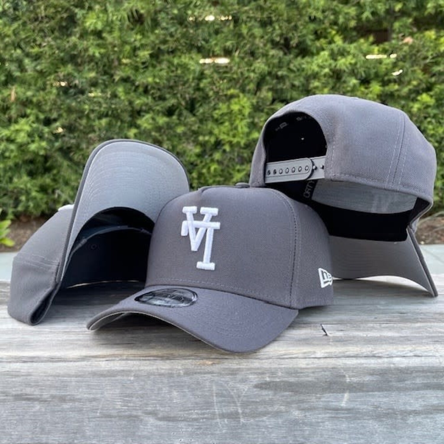 LA Upside Down Graphite 940AF Snapback - The Locker Room of Downey