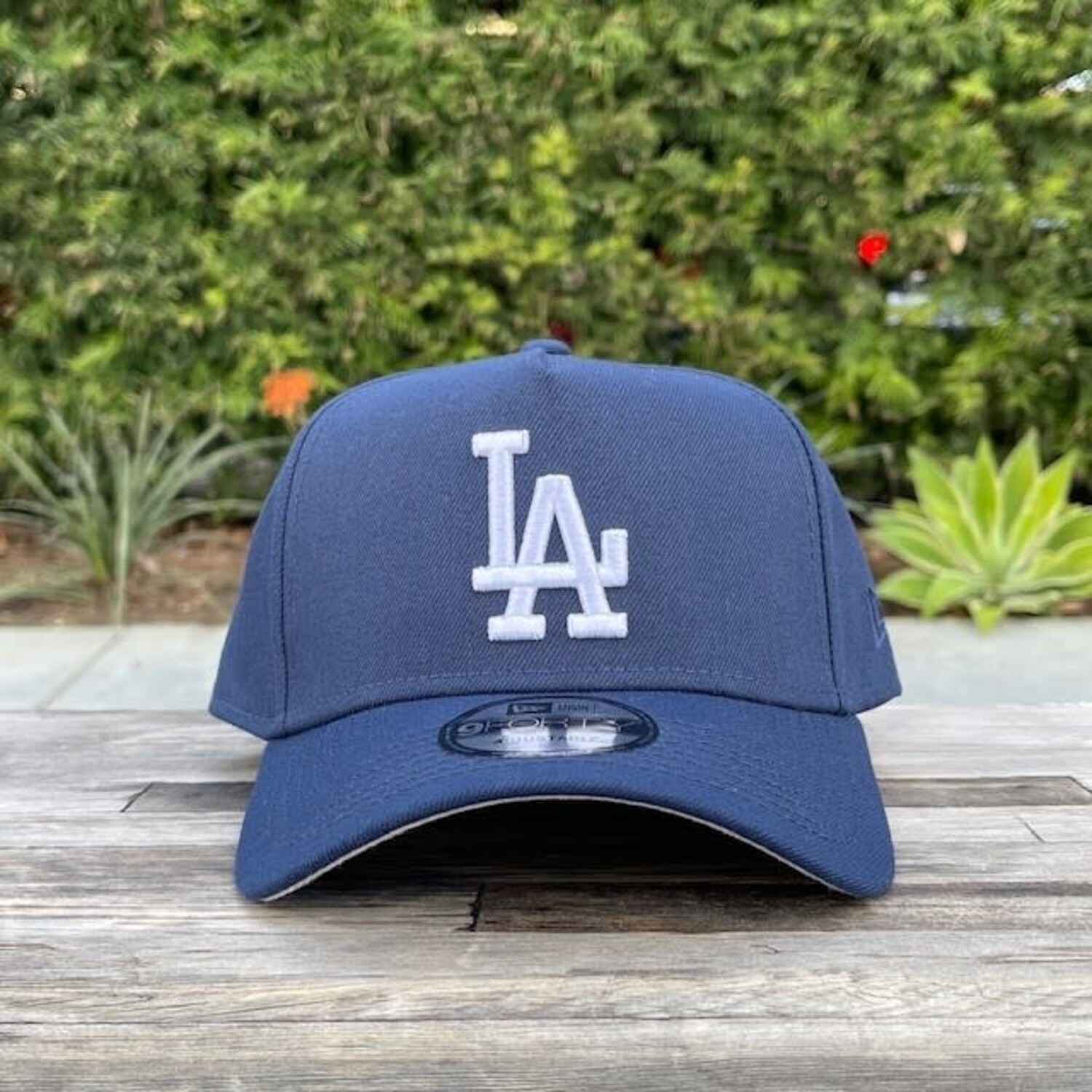 LA Dark Blue 940 A-Frame Snapback - The Locker Room of Downey